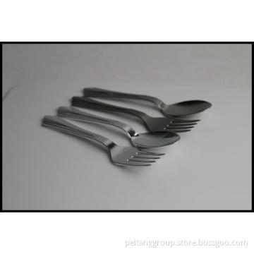 Disposable Chrome Cutlery
